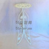 单层白色铁架