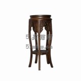 木制花架（高60cm。直径26cm）